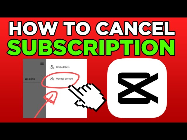 How to Cancel CapCut App Subscription (2024) - YouTube