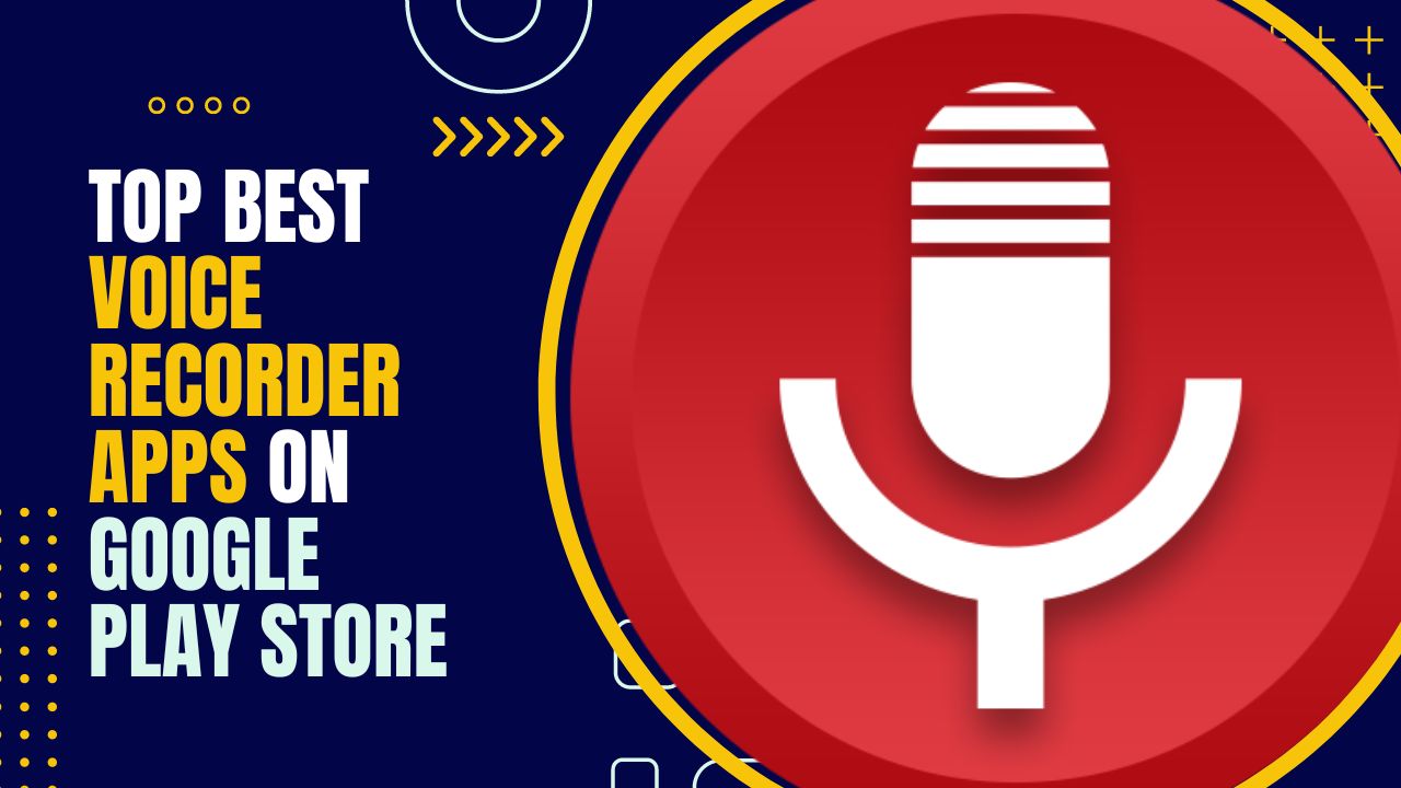 an image of Top Best Voice Recorder Apps on Google Play Store