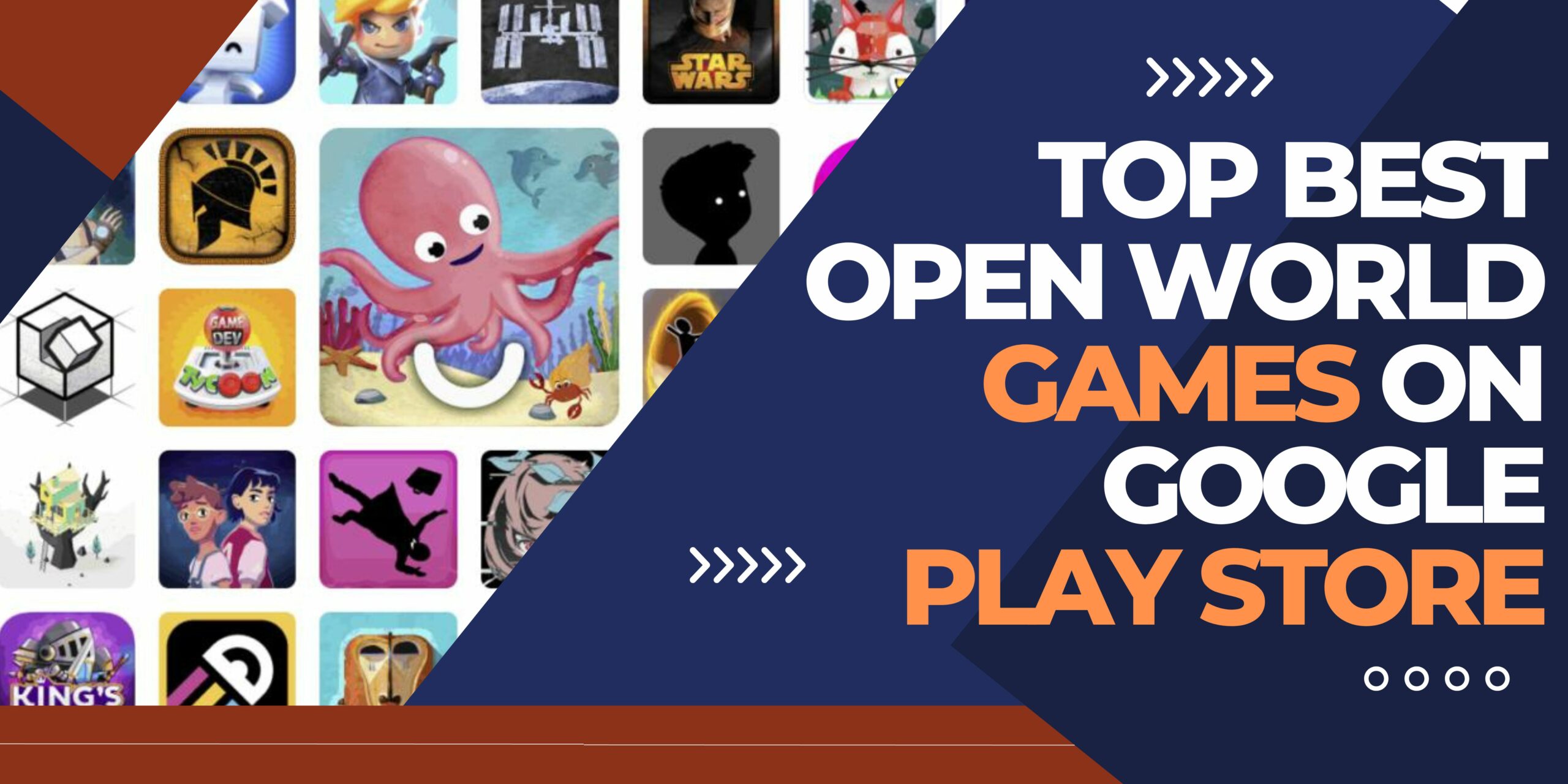 an image of Top Best Open World Games on Google Play Store