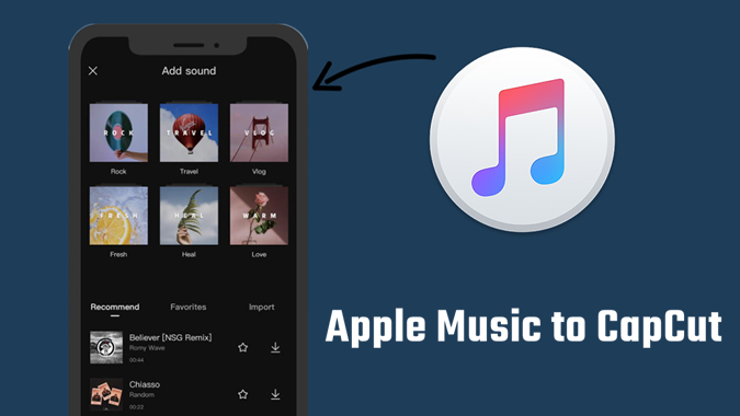How to Import Apple Music to CapCut Video Editor - Tunelf